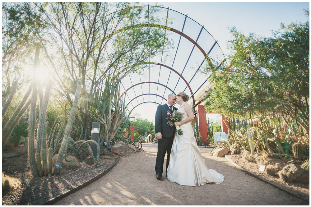 Shane Katherine Married Desert Botanical Garden Phoenix